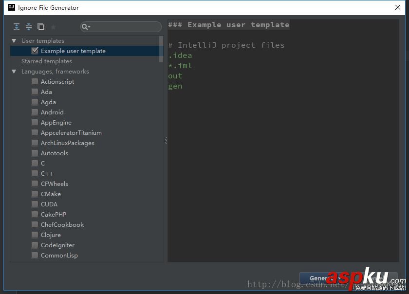 詳解如何在IntelliJ IDEA中使用.ignore插件忽略不必要提交的文件 idea,ignore,插件,git