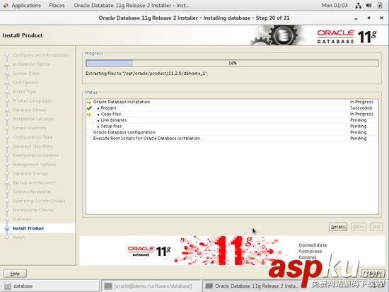 CentOS 7.4下安裝Oracle 11.2.0.4數(shù)據(jù)庫的方法 CentOS,7.4,安裝,Oracle11,7.4安裝Oracle,7安裝Oracle