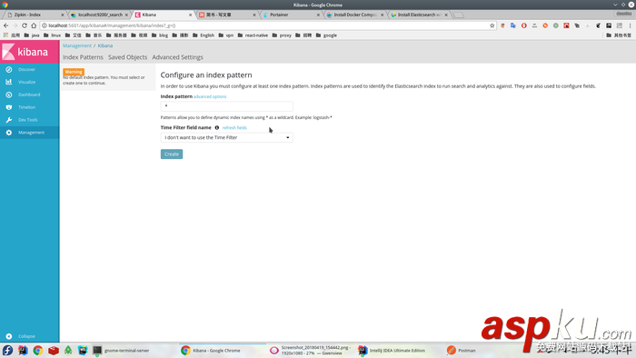 Docker,可視化,Kibana,Elasticsearch