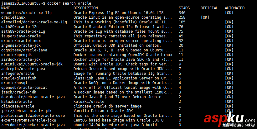 詳解Docker中安裝配置Oracle數據庫 docker,安裝oracle,docker下安裝oracle,oracle