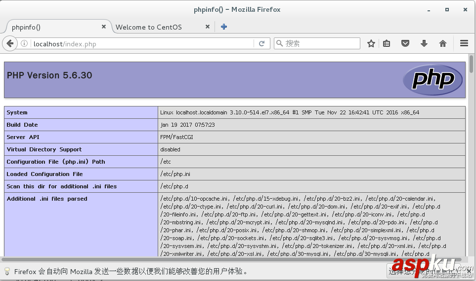 CentOS7 LNMP+phpmyadmin環境搭建 第二篇LNMP環境搭建教程 CentOS7,LNMP,phpmyadmin
