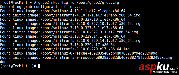 詳解如何在 CentOS 7 中安裝或升級最新的內核 centos,7,升級內核,linux,centos內核升級