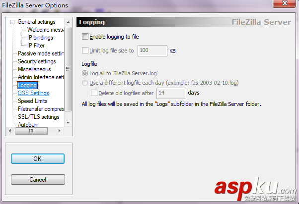 ftp服務器FileZilla Server詳細配置教程 FileZilla,Server,ftp服務器