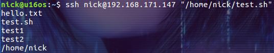 詳解SSH 遠程執行任務的方法 SSH,遠程執行任務,遠程