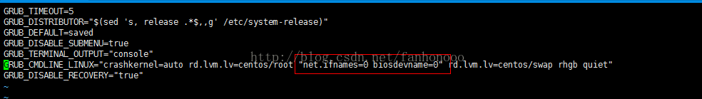 Centos7更改網(wǎng)卡名稱Eth0的方法 centos7,更改網(wǎng)卡名稱,centos,Eth0