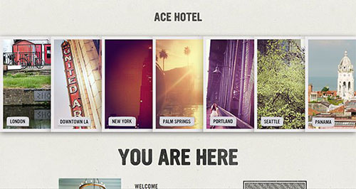 ace-hotel 酒店網(wǎng)站 網(wǎng)頁設(shè)計 19個美麗的度假酒店網(wǎng)站設(shè)計欣賞,PS教程,思緣教程網(wǎng)