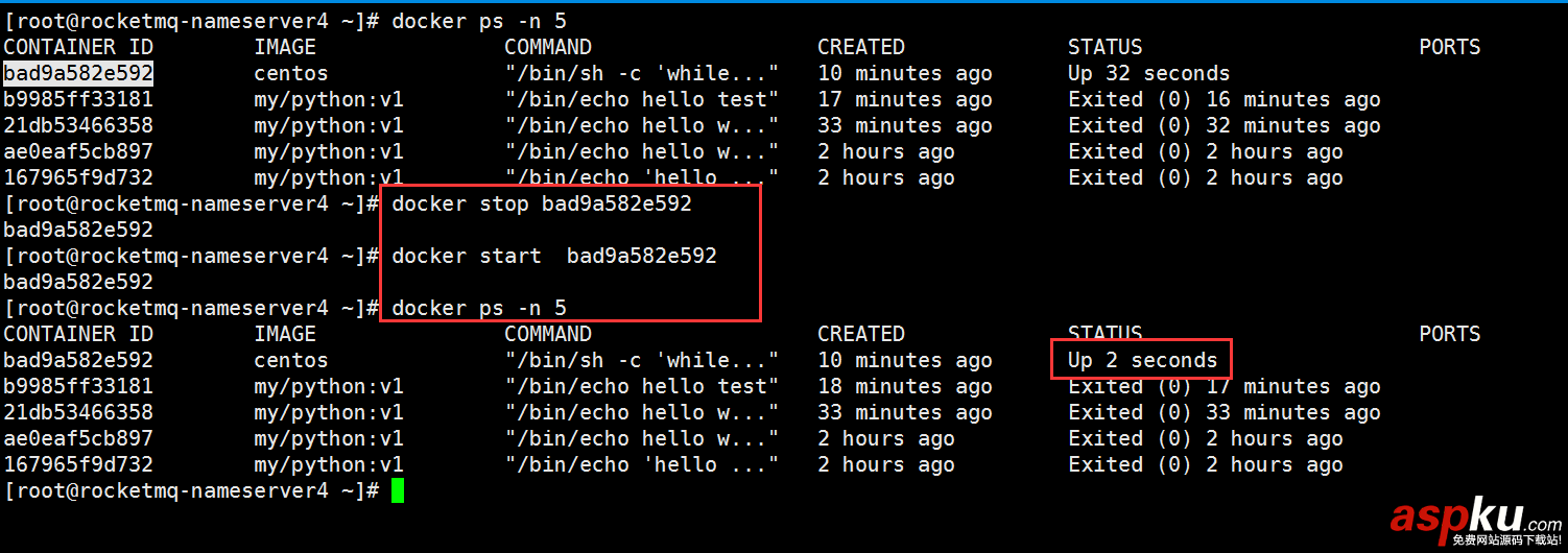 Docker,容器,創建,啟動,停止