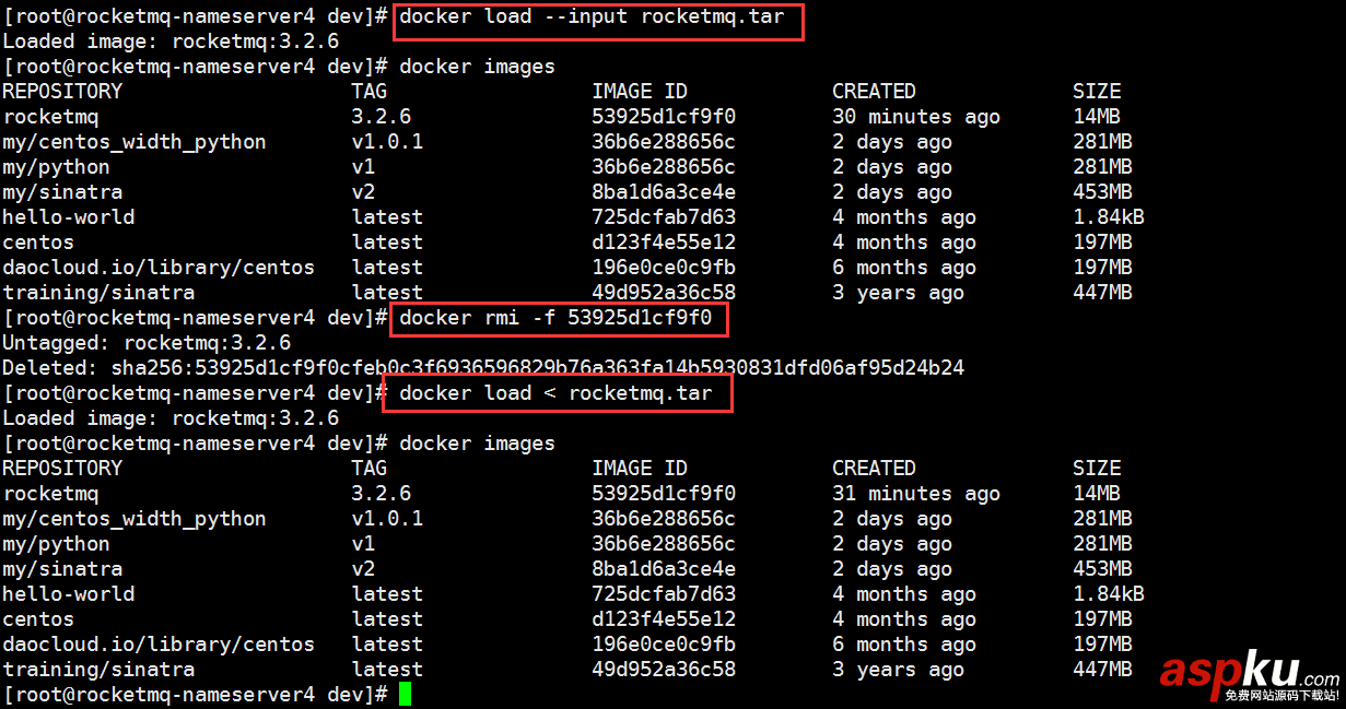 Docker,本地導(dǎo)入鏡像,保存鏡像,載入鏡像,刪除鏡像