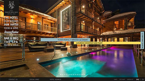 Hotel-Principle-Delle-Nevi-Italy 酒店網(wǎng)站 網(wǎng)頁設(shè)計 19個美麗的度假酒店網(wǎng)站設(shè)計欣賞,PS教程,思緣教程網(wǎng)
