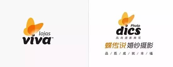 那些年一起“撞車” 的logo們! 武林網 設計理論