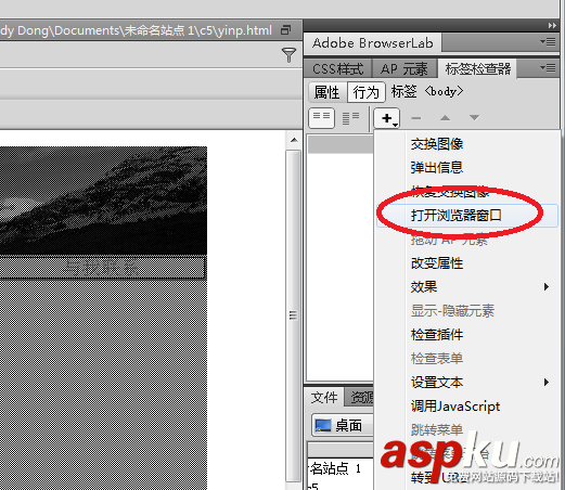 Dreamweaver,網(wǎng)頁(yè),窗口