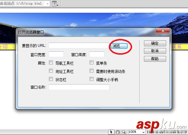 Dreamweaver,網(wǎng)頁(yè),窗口