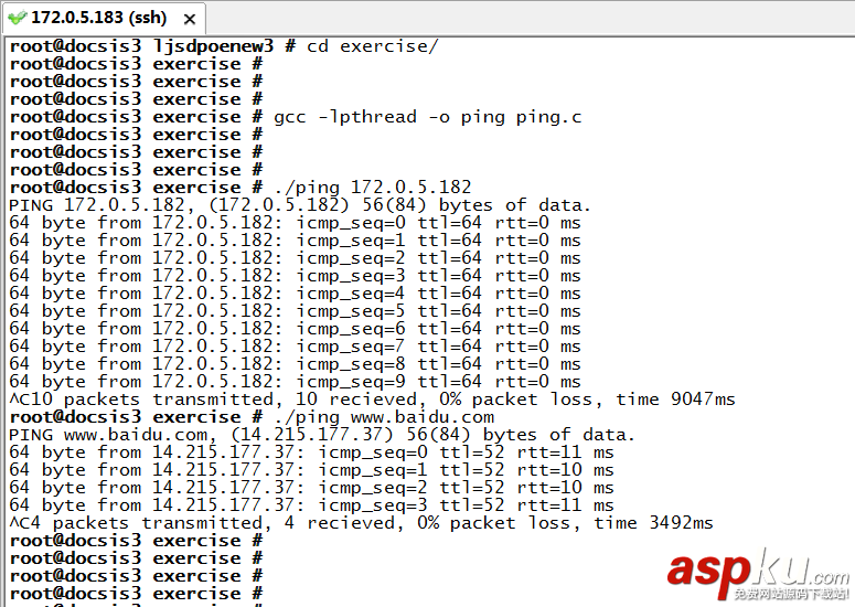 Linux編程之PING實現 Linux,PING,編程