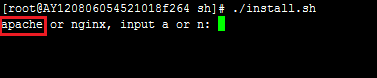 阿里云ECS(linux)一鍵安裝web環(huán)境sh安裝步驟 sh,web環(huán)境