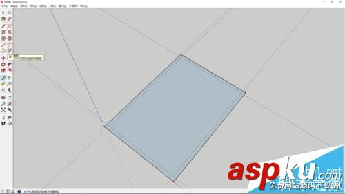 sketchup怎么繪制百度磚相框模型? sketchup,相框