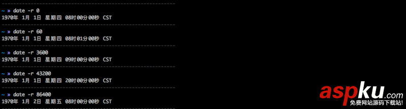 Linux/Unix關于時間和時間戳的命令行 Linux,Unix,時間戳,命令行