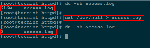 linux清空文件內(nèi)容,linux,清空文件