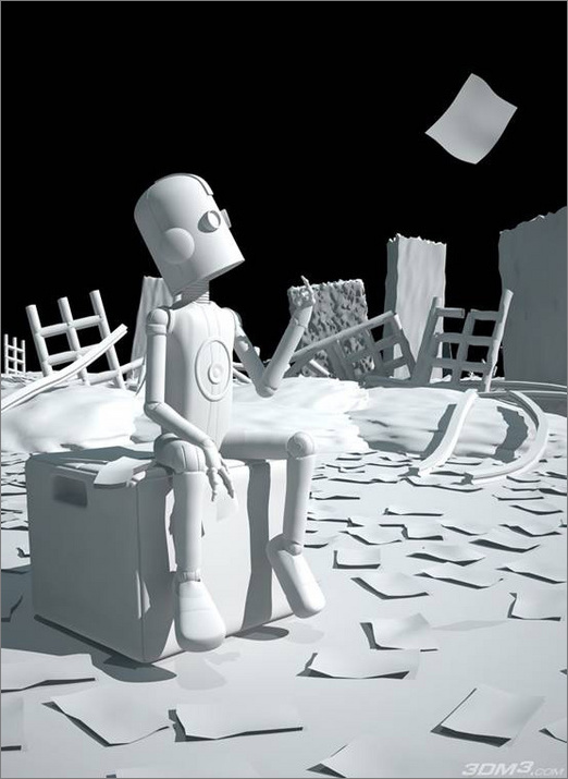 3dsmax教程：制作3d機器人的完整過程