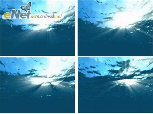 3damx教程:制作特殊的深海仰望的場景特效