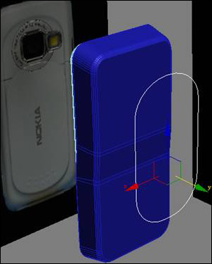 3dsmax教程:諾基亞n73建模過(guò)程