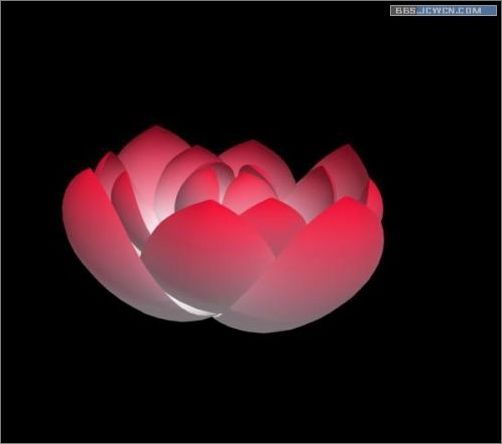 3dsmax簡單快速打造荷花燈教程
