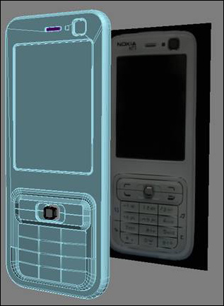 3dsmax教程:諾基亞n73建模過(guò)程