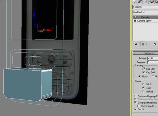 3dsmax教程:諾基亞n73建模過(guò)程