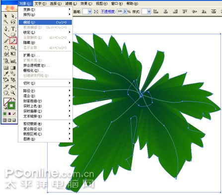 illustrator鼠繪教程:繪制精美數(shù)碼葡萄插畫_jcwcn.com