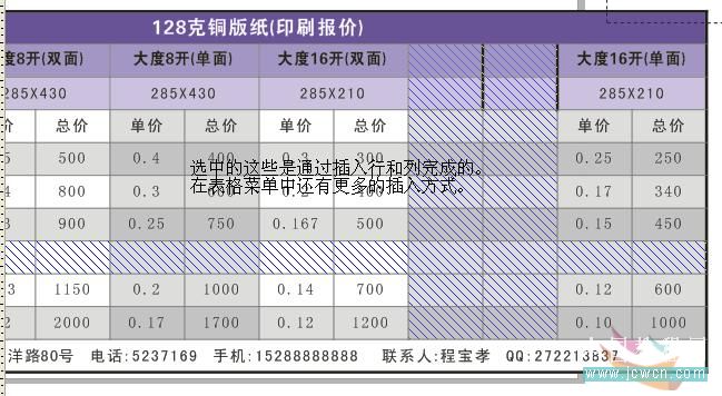 coreldraw實(shí)例教程：x4版本表格功能詳解_中國(guó)教程網(wǎng)